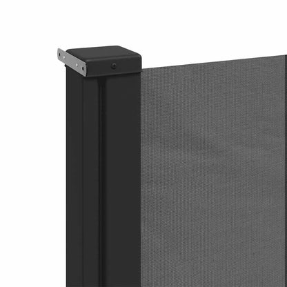 vidaXL Retractable Side Awning Anthracite
