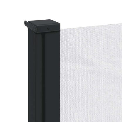 Retractable Side Awning White 120x600 cm