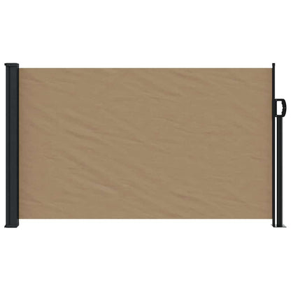 Retractable Side Awning Taupe 120x600 cm