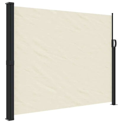 Retractable Side Awning Cream 160x600 cm