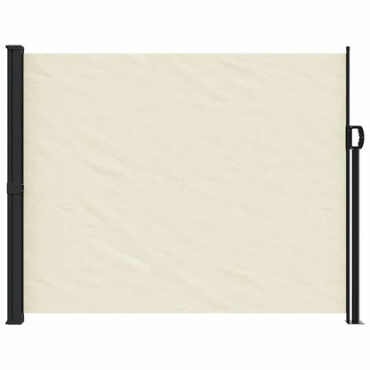 Retractable Side Awning Cream 160x600 cm