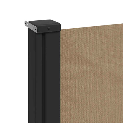 Retractable Side Awning Taupe 180x600 cm