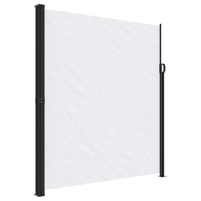 Retractable Side Awning White 220x600 cm