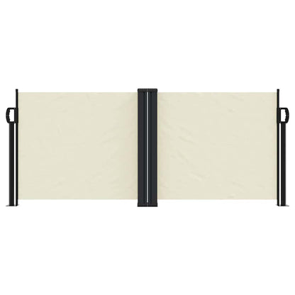 Retractable Side Awning Cream 100x600 cm