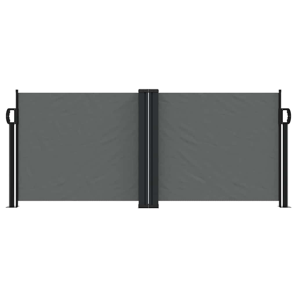 Retractable Side Awning Anthracite 100x600 cm