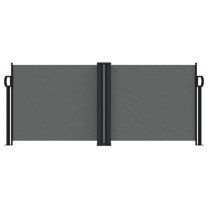 Retractable Side Awning Anthracite 100x600 cm