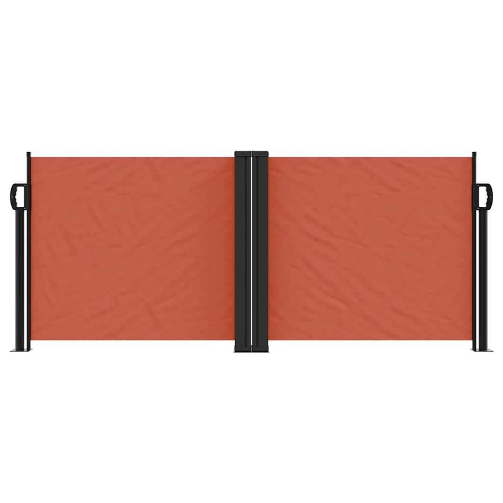 Retractable Side Awning Terracotta 100x600 cm