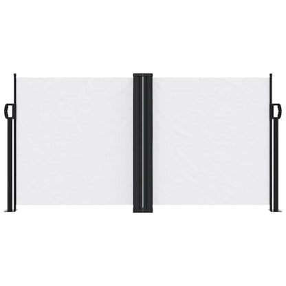 Retractable Side Awning White 120x600 cm