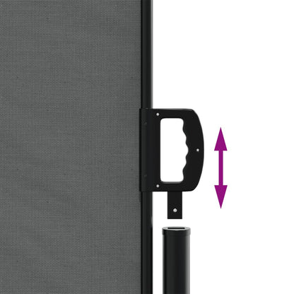Retractable Side Awning Anthracite