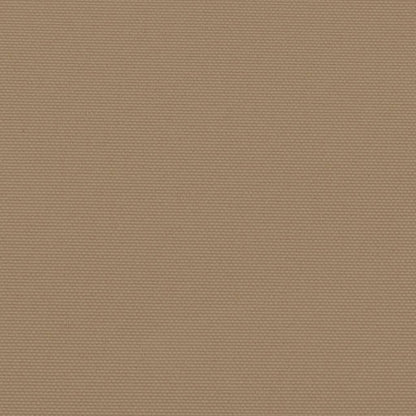 Retractable Side Awning Taupe 140x600 cm