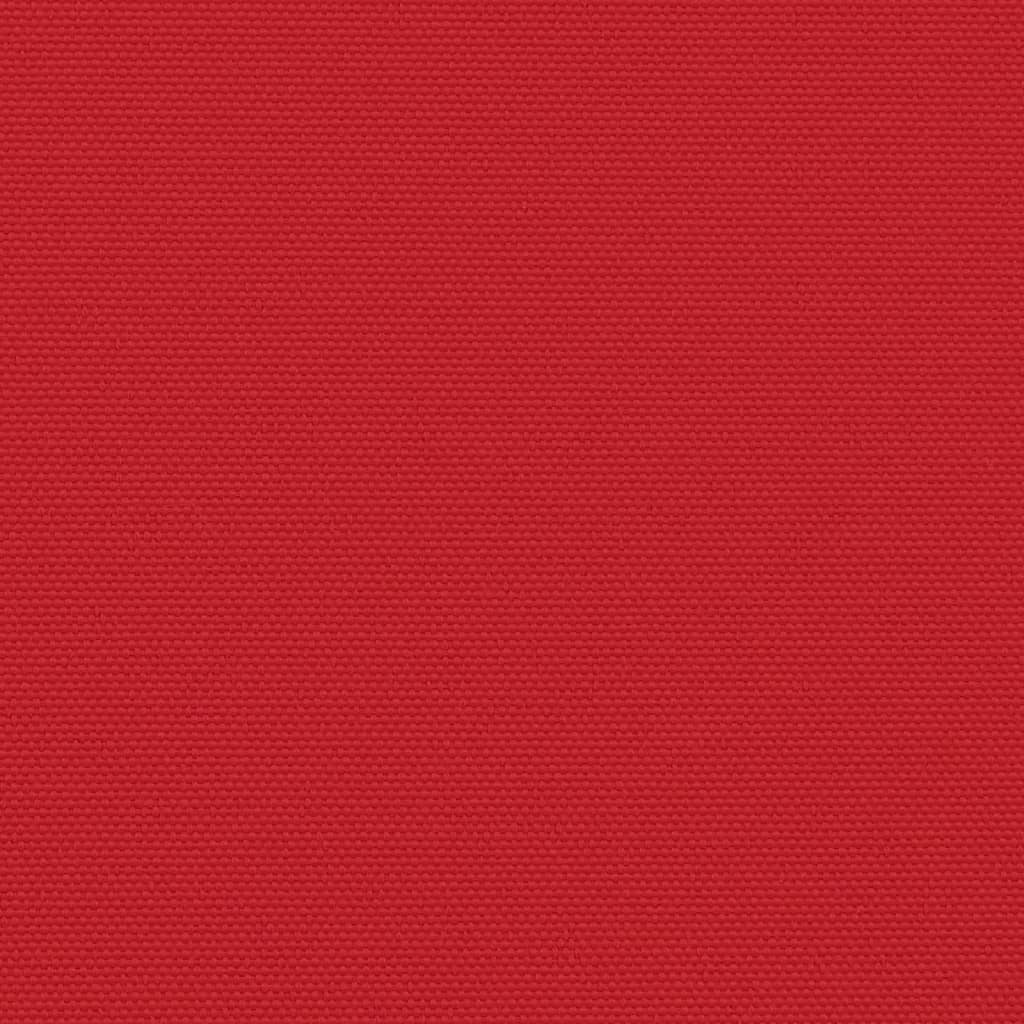 Retractable Side Awning Red 160x600 cm