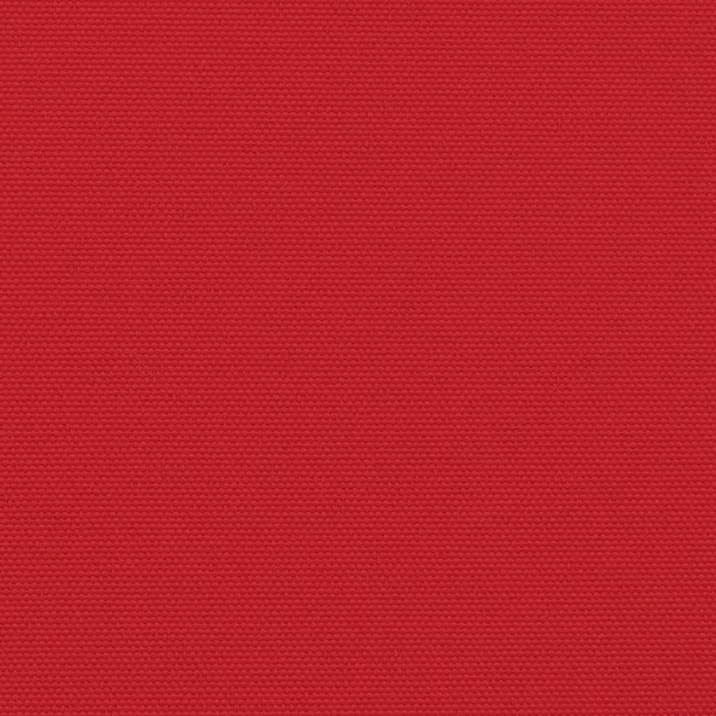Retractable Side Awning Red 220x600 cm