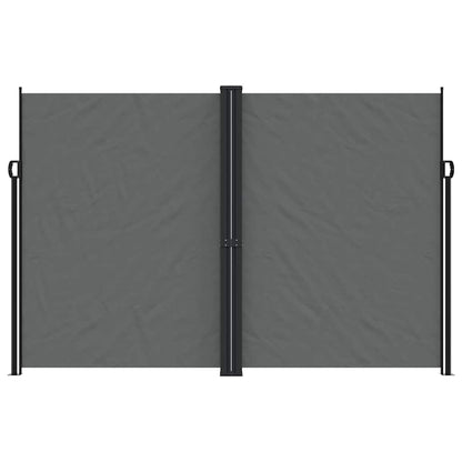 Retractable Side Awning Anthracite 220x600 cm