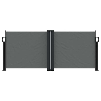Retractable Side Awning Anthracite 100x1000 cm