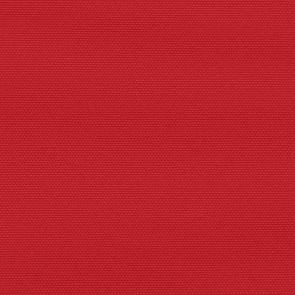 Retractable Side Awning Red 120x1000 cm