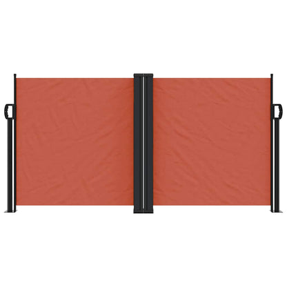 Retractable Side Awning Terracotta 120x1000 cm