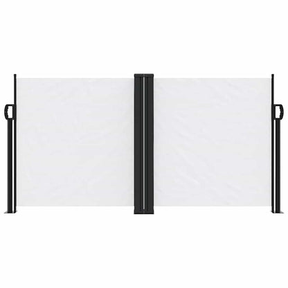 Retractable Side Awning White 120x1200 cm