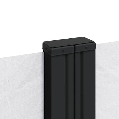Retractable Side Awning White 120x1200 cm