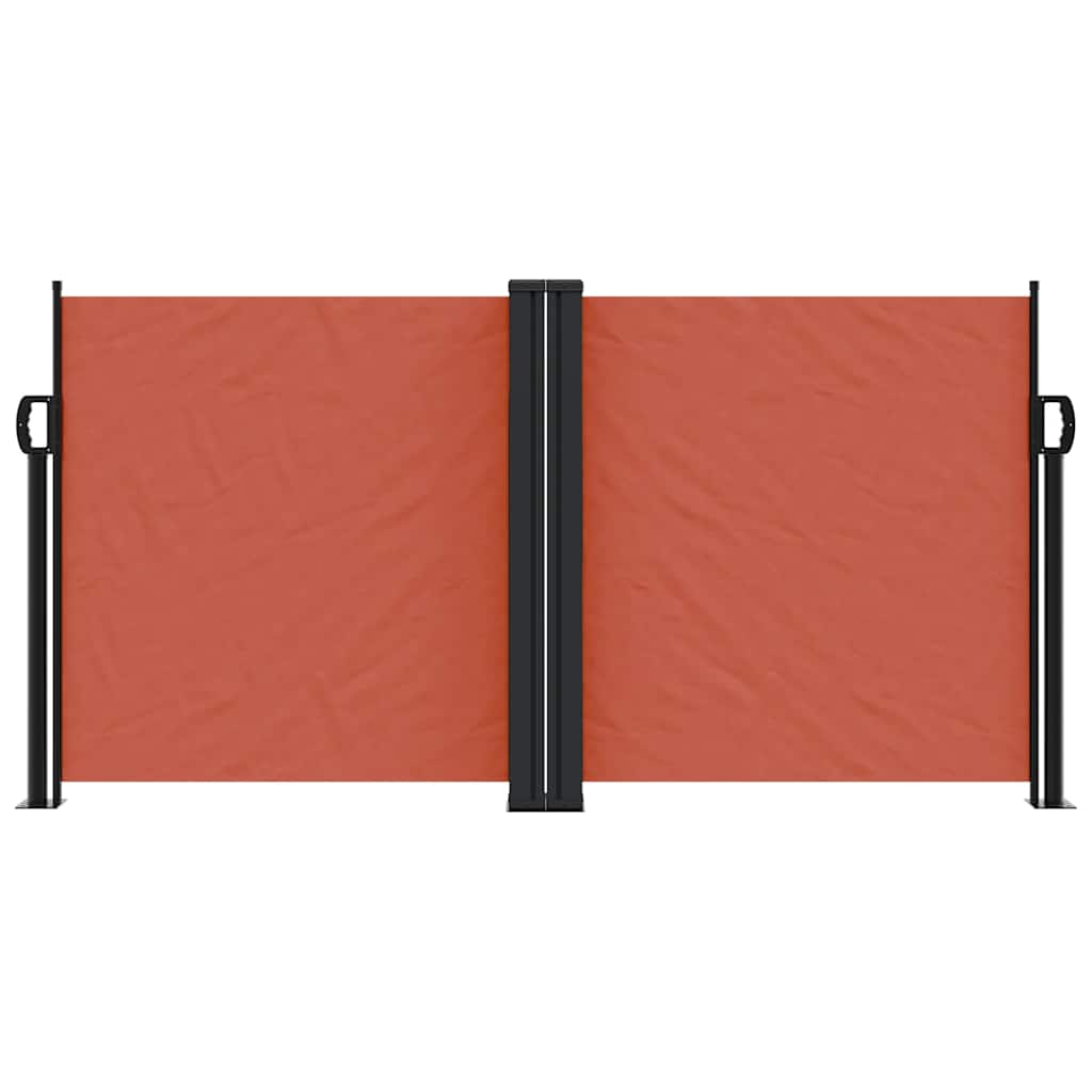 Retractable Side Awning Terracotta 120x1200 cm