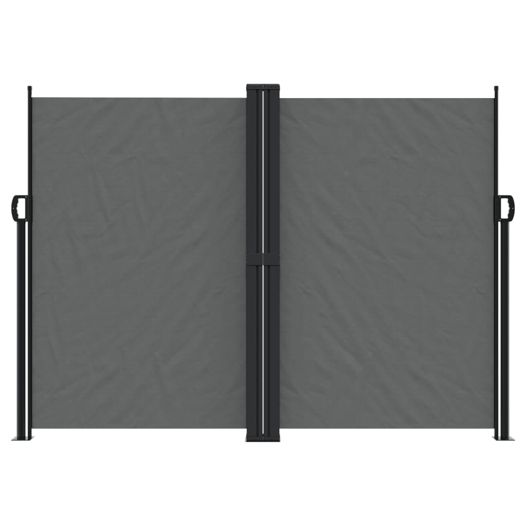 vidaXL Retractable Side Awning Anthracite 70.9"x472.4"