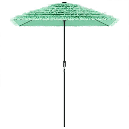 Garden Parasol with Steel Pole Green 300x200x250 cm