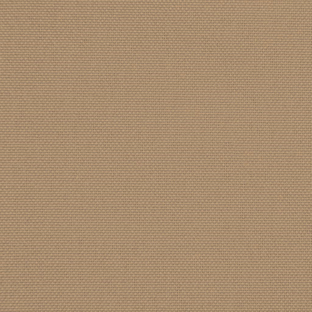 vidaXL Garden Parasol Brown Polyester, Powder-Coated Steel Large