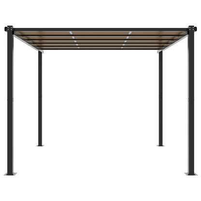 Garden Gazebo Anthracite 3x3 m Aluminium