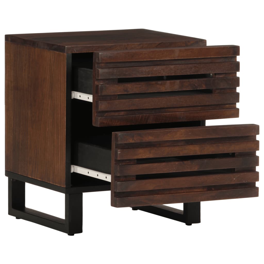 Bedside Cabinet 40x34x46 cm Solid Wood Mango