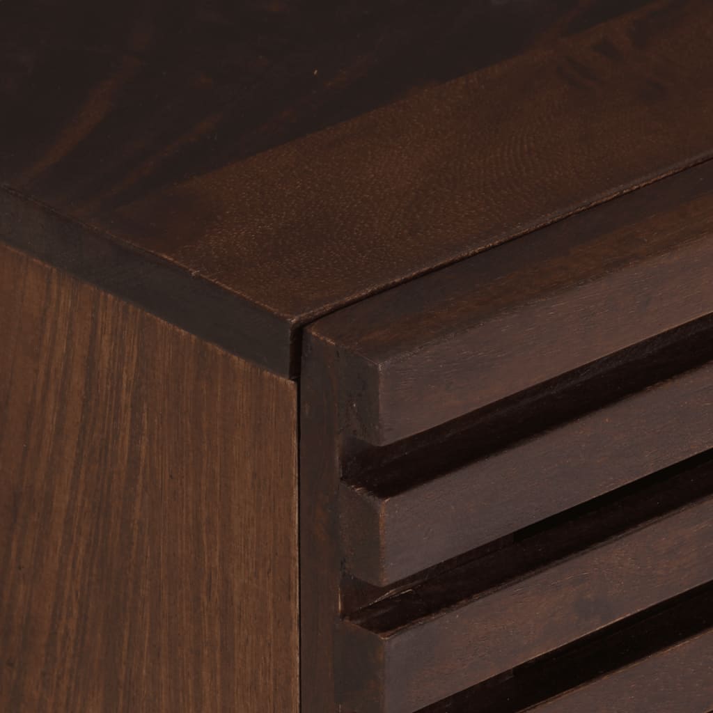 Bedside Cabinets 2 pcs 40x34x46 cm Solid Wood Mango