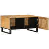 Coffee Table 80x51x40 cm Solid Wood Rough Mango