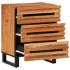 Bedside Cabinet 50x34x62 cm Solid Wood Acacia