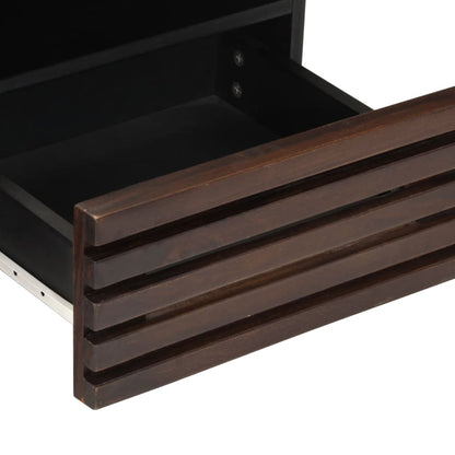 Coffee Table Brown 80x55x40 cm Solid Wood Mango