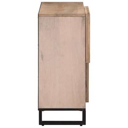 Sideboard 80x34x75 cm Solid Wood Mango