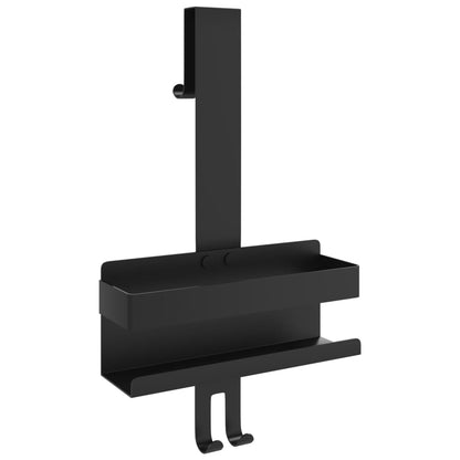 Hanging Shower Caddy Matt Black 304 Stainless Steel Medium Hooks