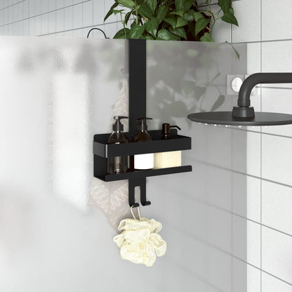 Hanging Shower Caddy Matt Black 304 Stainless Steel Medium Hooks
