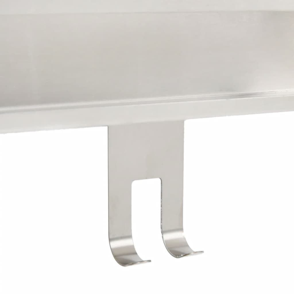 Hanging Shower Caddy Silver Brushed 304 stainless steel