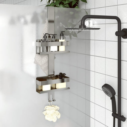 Hanging Shower Caddy Silver Brushed 304 stainless steel