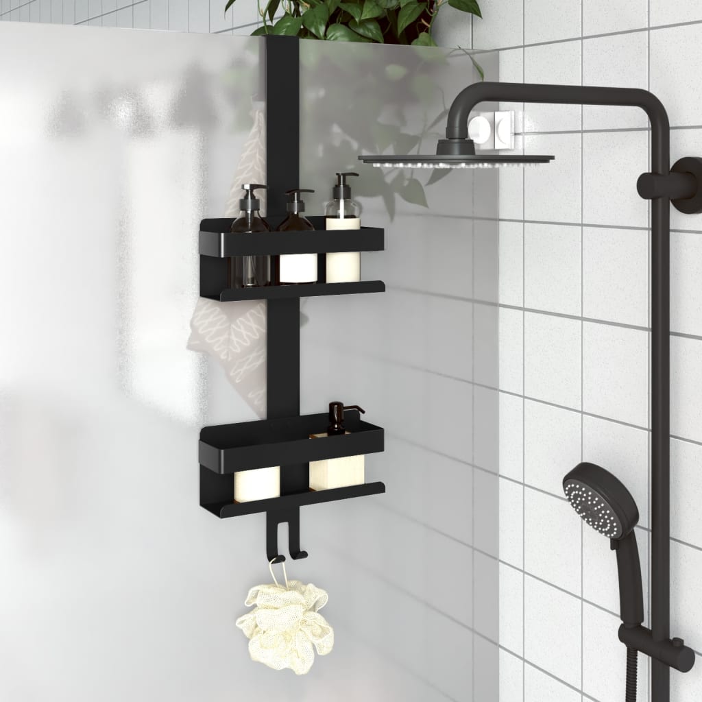 Hanging Shower Caddy Matt Black 304 Stainless Steel Standard