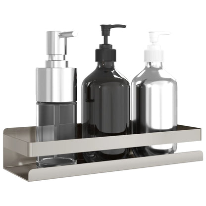 Shower Shelf 11.8"x3.9"x2.4" Brushed 304 Stainless Steel