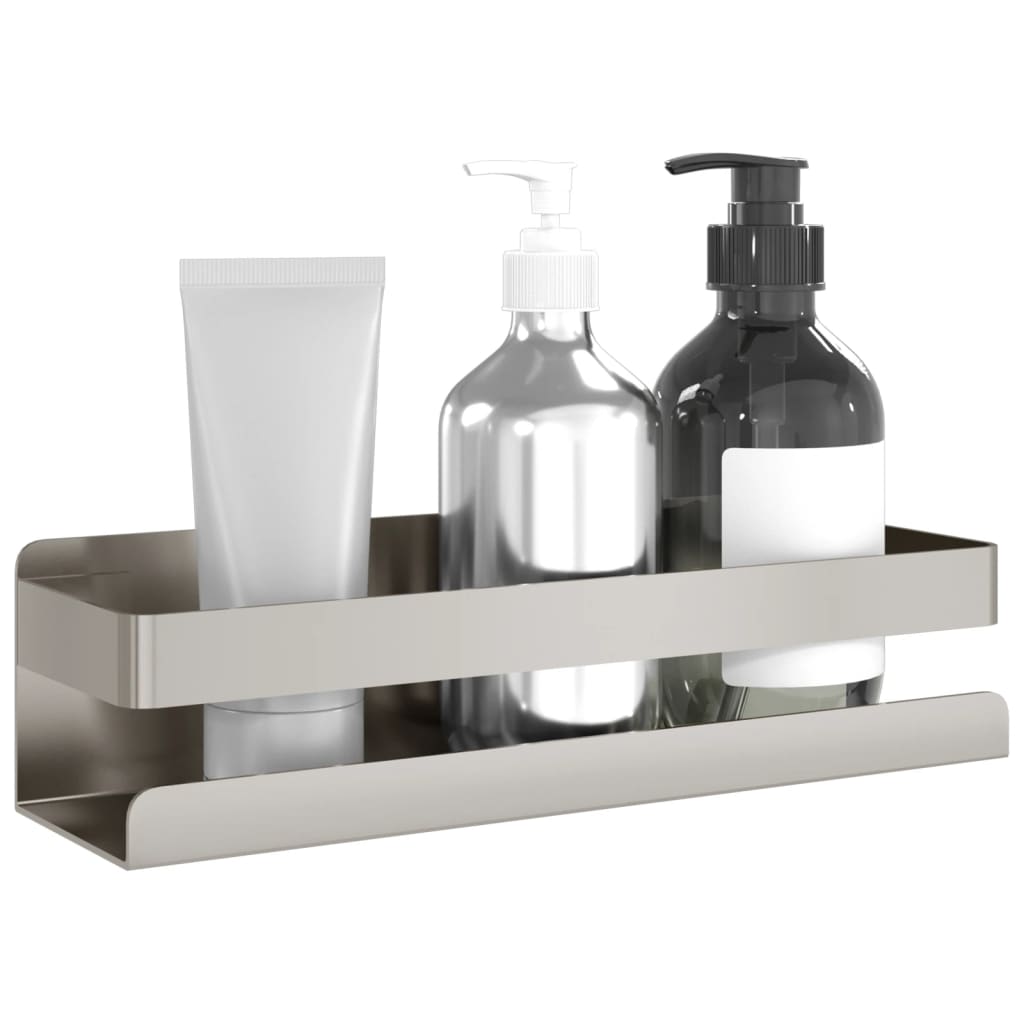 Shower Shelf Silver Brushed 304 Stainless Steel Small