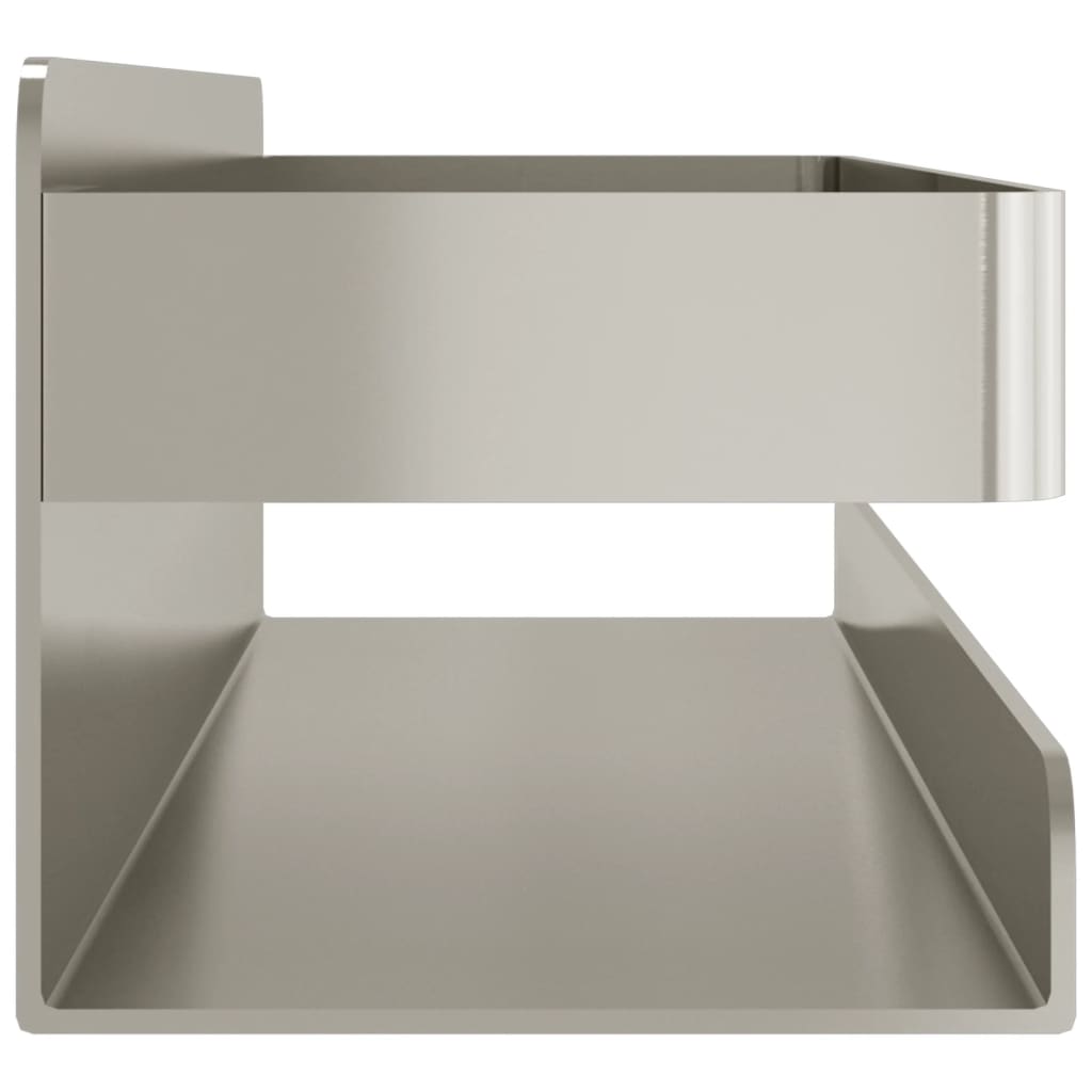 Shower Shelf Silver Brushed 304 Stainless Steel Small