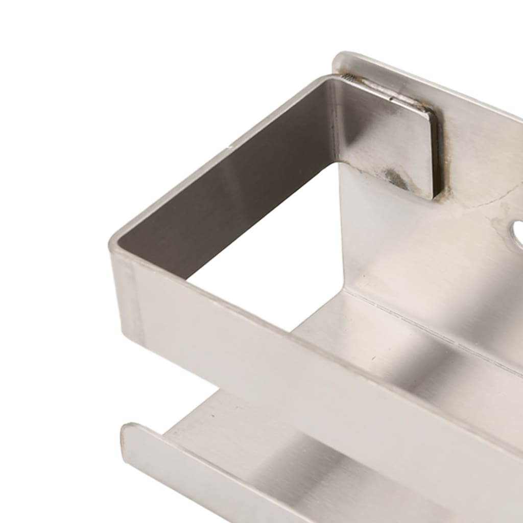 Shower Shelf Silver Brushed 304 Stainless Steel Small