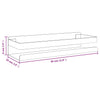 Shower Shelf Matt Black 30x10x6 cm Brushed 304 Stainless Steel