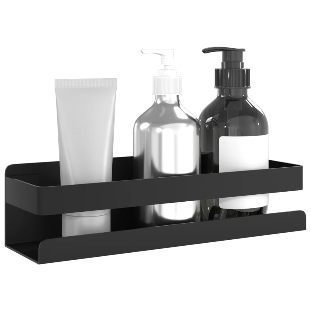Shower Shelf Matte black Brushed 304 stainless steel Compact