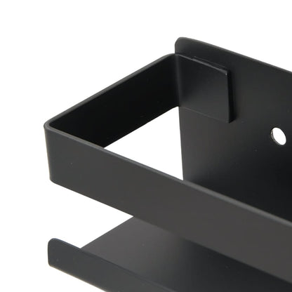 Shower Shelf Matte black Brushed 304 stainless steel Compact