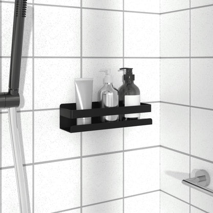 Shower Shelf Matte black Brushed 304 stainless steel Compact