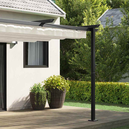 Gazebo 300 x 300 x 200 cm Cream Polyester