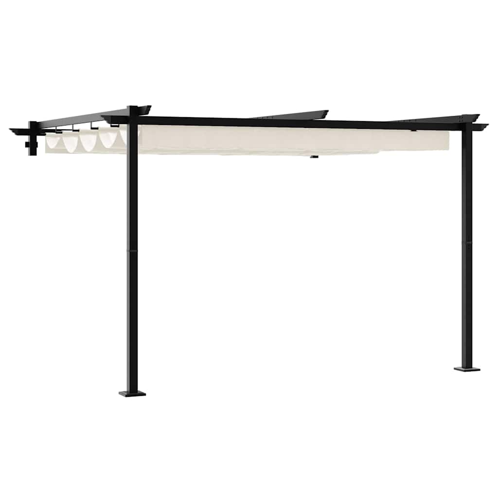 Gazebo 300 x 300 x 200 cm Cream Polyester
