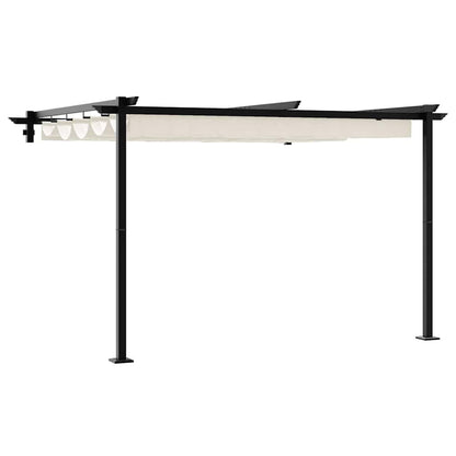 Gazebo 300 x 300 x 200 cm Cream Polyester