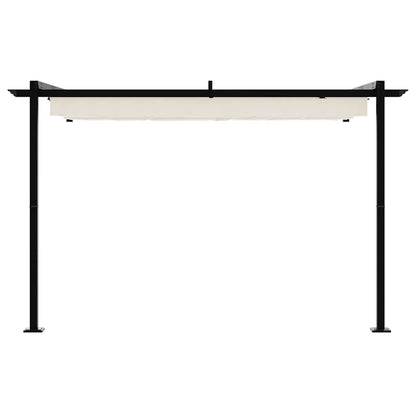 Gazebo 300 x 300 x 200 cm Cream Polyester